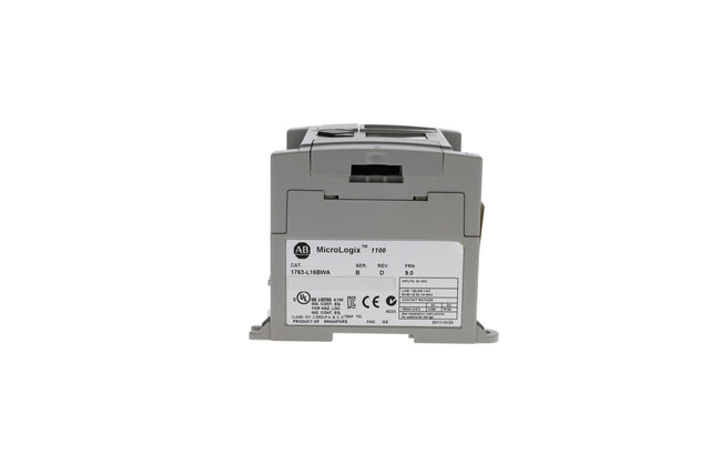 1763-L16BWA | Allen-Bradley MicroLogix 1100 Controller, 120/240VAC 16-Port, 24V DC