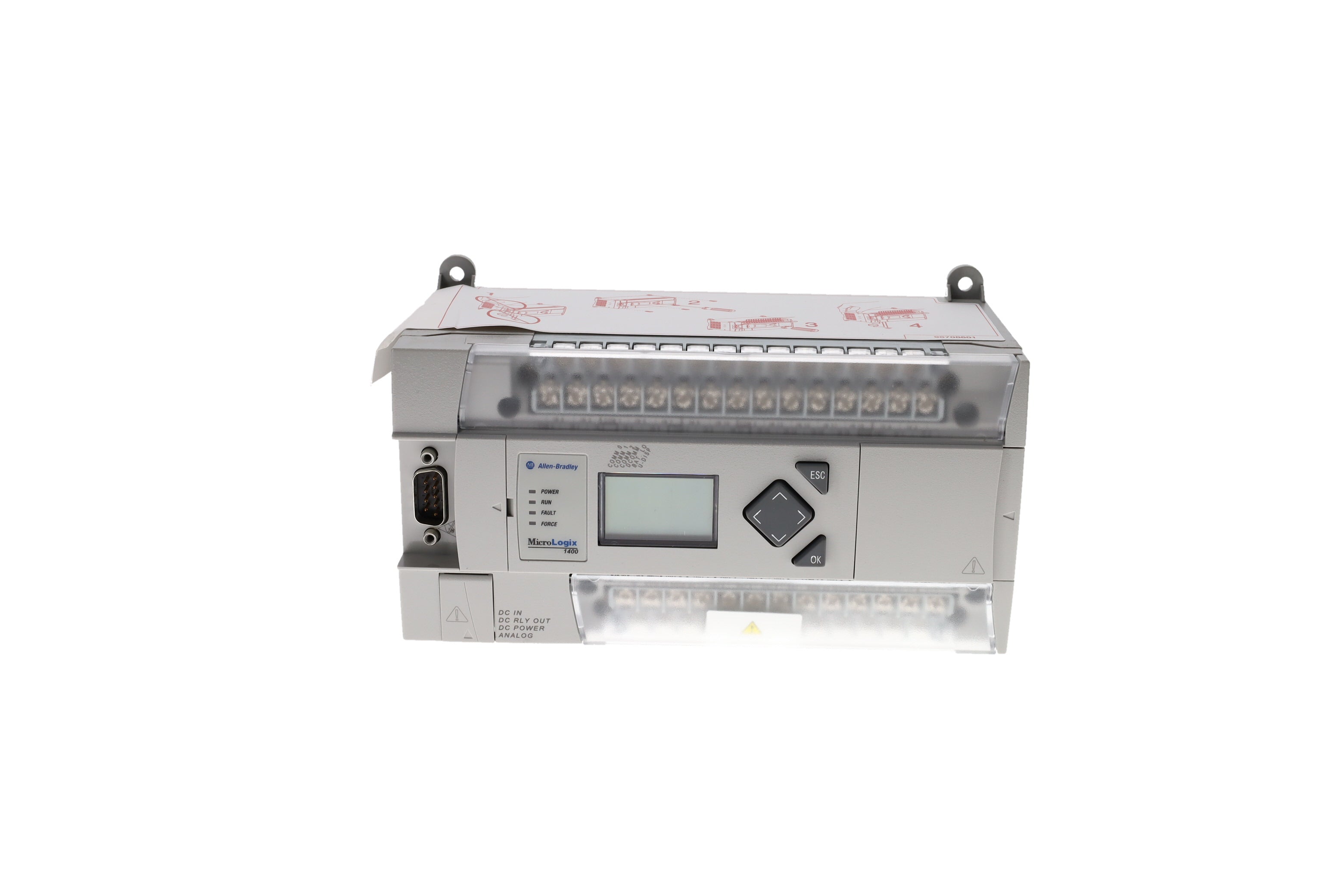 1766-L32BXBA | Allen-Bradley MicroLogix 1400 PLC, 24V DC Power