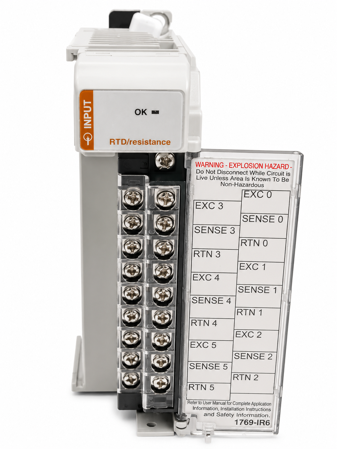 Allen-Bradley 1769-IR6 CompactLogix 6-Channel RTD/Resistance Input Module