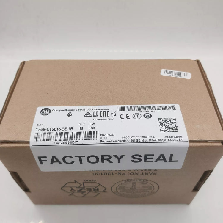 1769-L16ER-BB1B | Allen-Bradley CompactLogix 5370 Ethernet Controller, 384KB