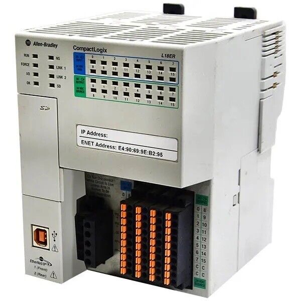 1769-L18ER-BB1B | Allen-Bradley CompactLogix 5370 Ethernet Controller, 512KB