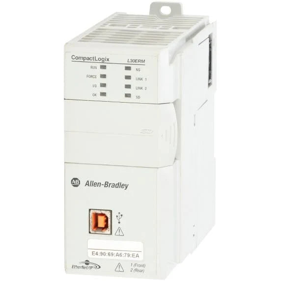 1769-L30ERM | Allen-Bradley CompactLogix 5370 Ethernet Controller, 1MB Memory