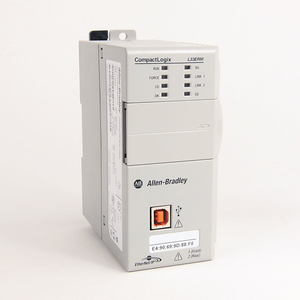 1769-L33ERM | Allen-Bradley CompactLogix 5370 Ethernet Controller, 2MB Memory