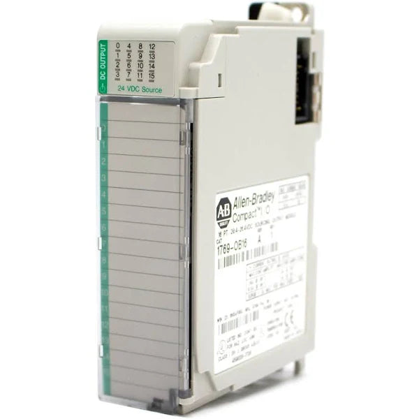 1769-OB16 | Allen-Bradley CompactLogix 16 Point 24 VDC Sourcing Output Module