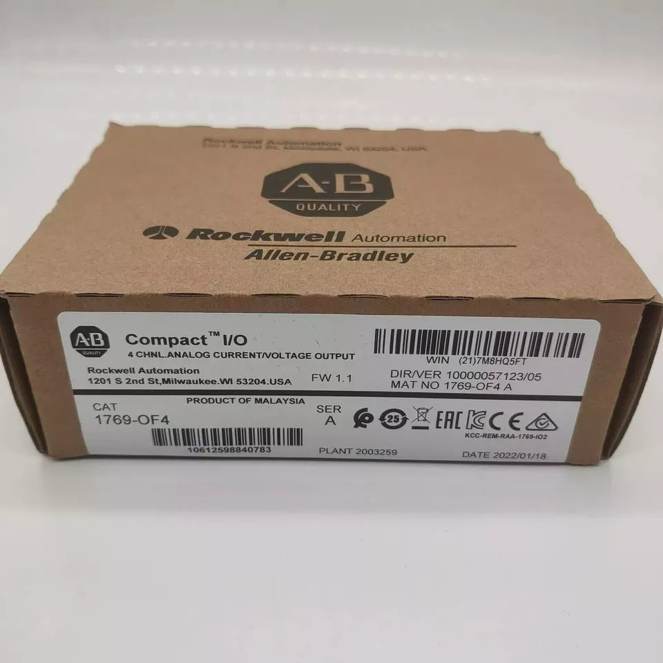 1769-OF4 | Allen-Bradley Compact I/O 4-Ch Analog Current/Voltage Output Module