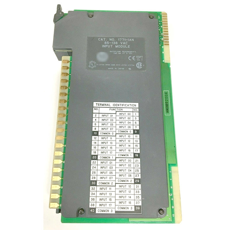 1771-IAN | Allen-Bradley PLC-5 Digital Input Module, 120V AC, 32 Input