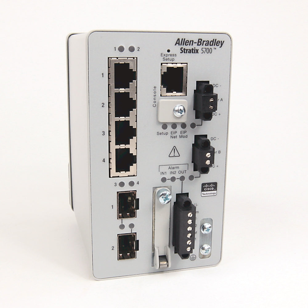 1783-BMS06SGA | Allen-Bradley Stratix 5700 Ethernet Switch, 4-Port FE & 2-SFP