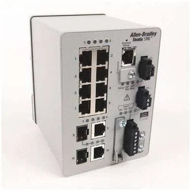 1783-BMS10CGL | Allen-Bradley Stratix 5700 Ethernet Switch, 10-Port w/2-SFP