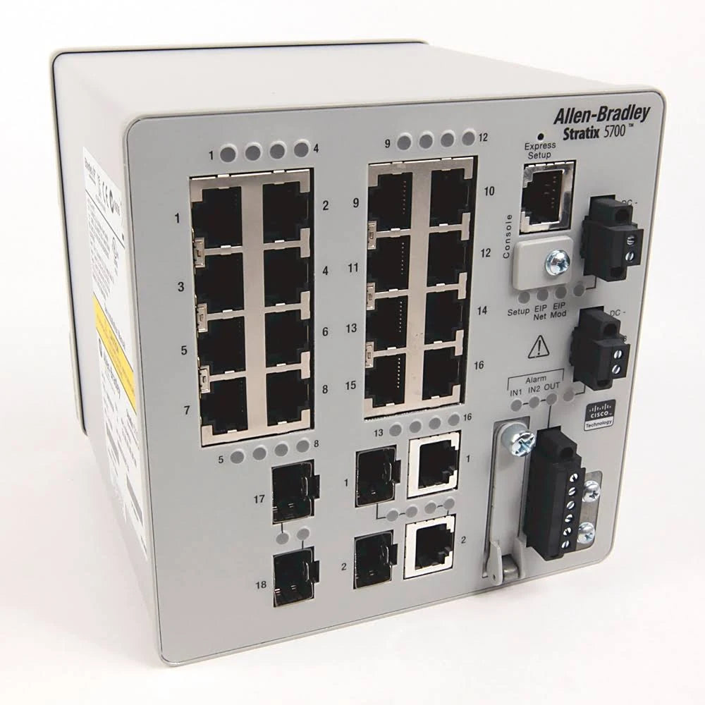 1783-BMS20CGL | Allen-Bradley Stratix 5700 Ethernet Switch, 20-Port w/2-SFP