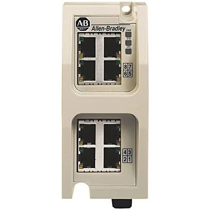 1783-EMS08T | Allen-Bradley Stratix 6000 Entry-Level Managed Switch 8-Port RJ45 10/100, 1-SFP GB Slot