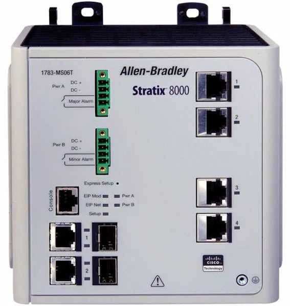 1783-MS10T | Allen-Bradley Stratix 8000 Ethernet Switch 10-Port Cooper, Managed