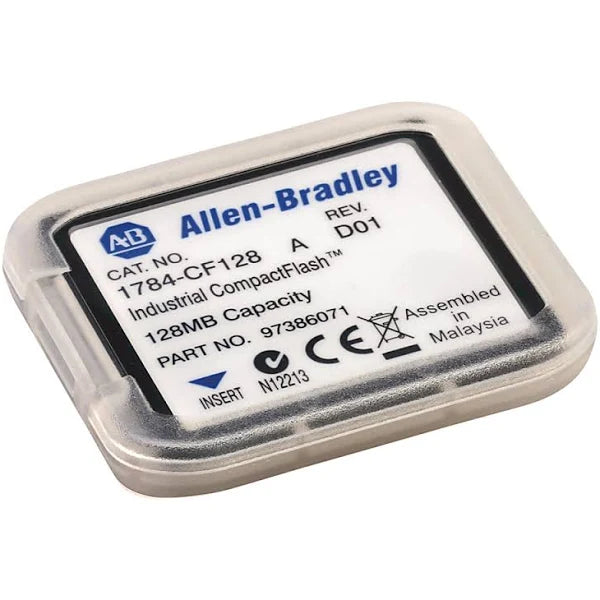 1784-CF128 | Allen-Bradley | Logic 556x Industrial CompactFlash Card 128MB