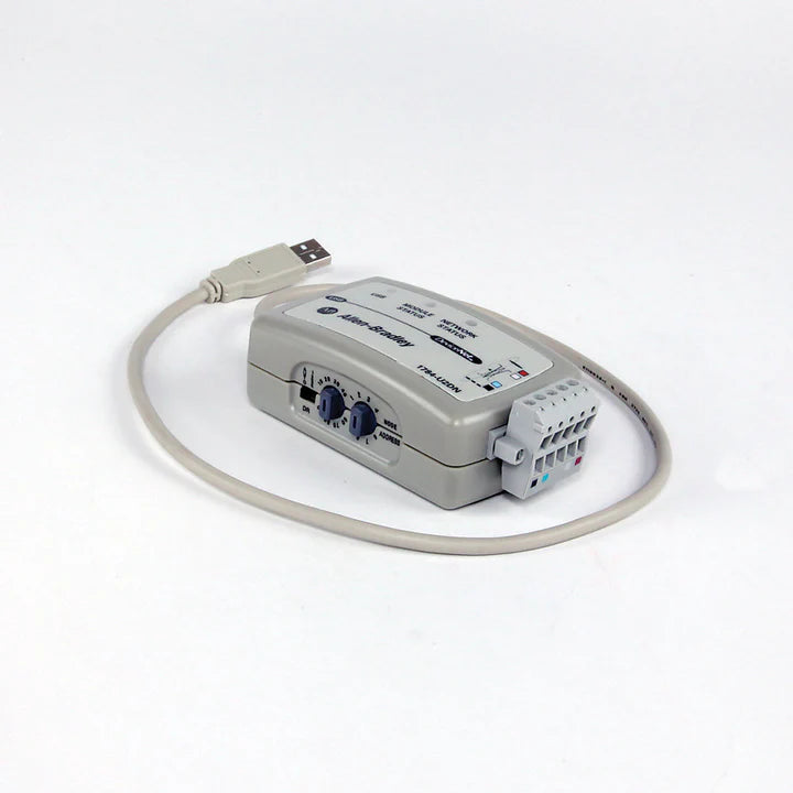 1784-U2DN | Allen-Bradley DeviceNet to PC USB Port, USB Cable, 5 Male Pin Phoenix Connector