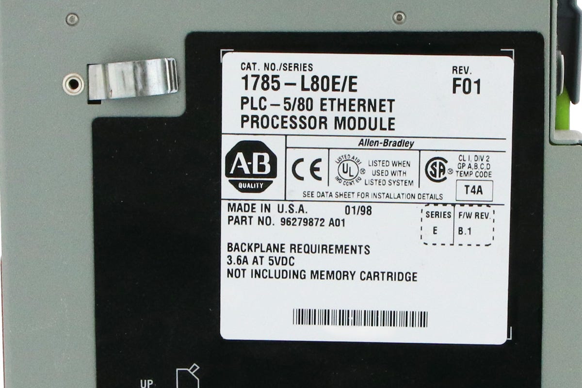 1785-L80E | Allen Bradley PLC5 Controller