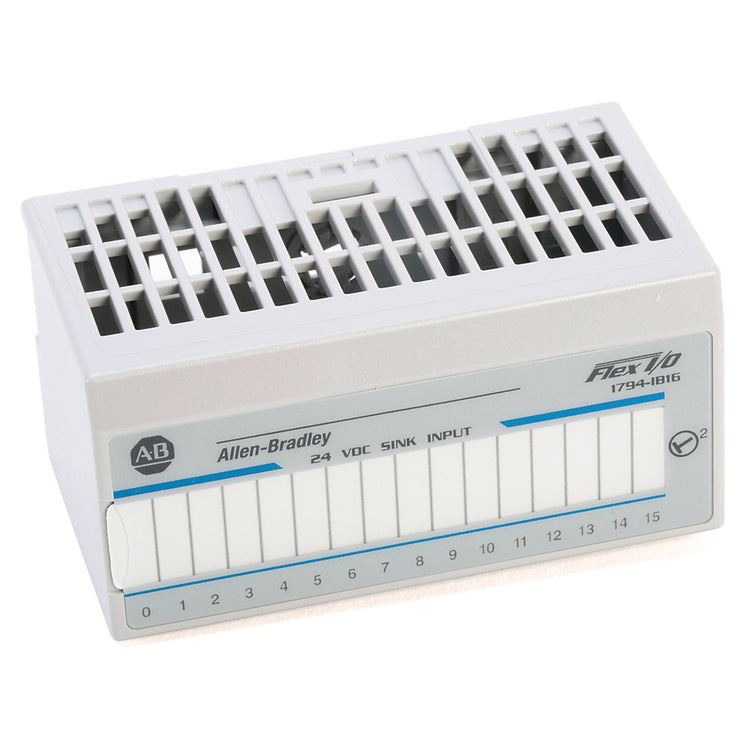 1794-IB16 | Allen-Bradley FLEX I/O Input Module, 24V DC, 16 Sink Inputs