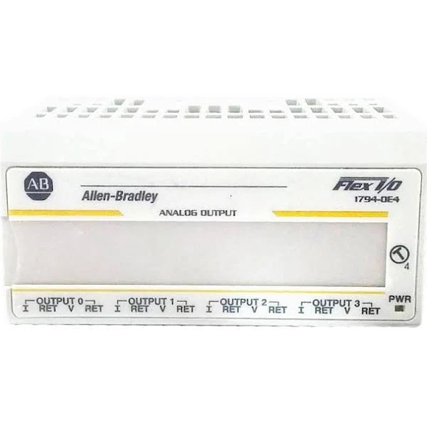 1794-OE4 | Allen-Bradley Flex I/O Analog Output Module 12 Bit 4 Single Outputs