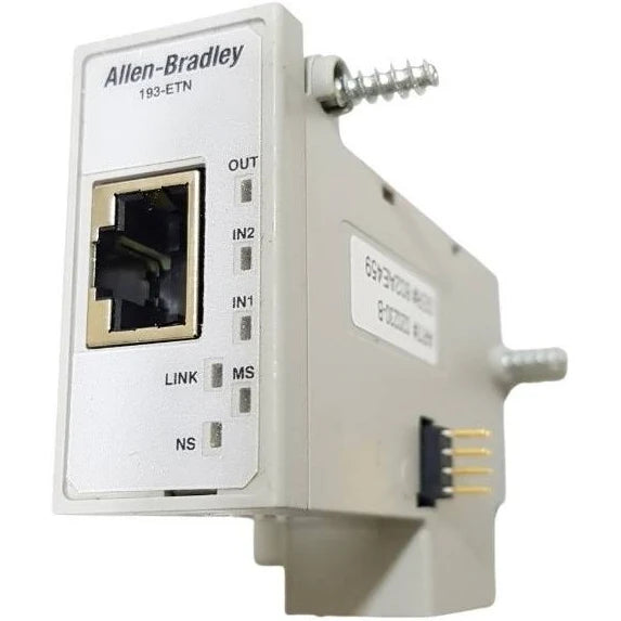 193-ETN | Allen-Bradley MCS E1 PLUS EtherNet/IP Comm Side Mount Module
