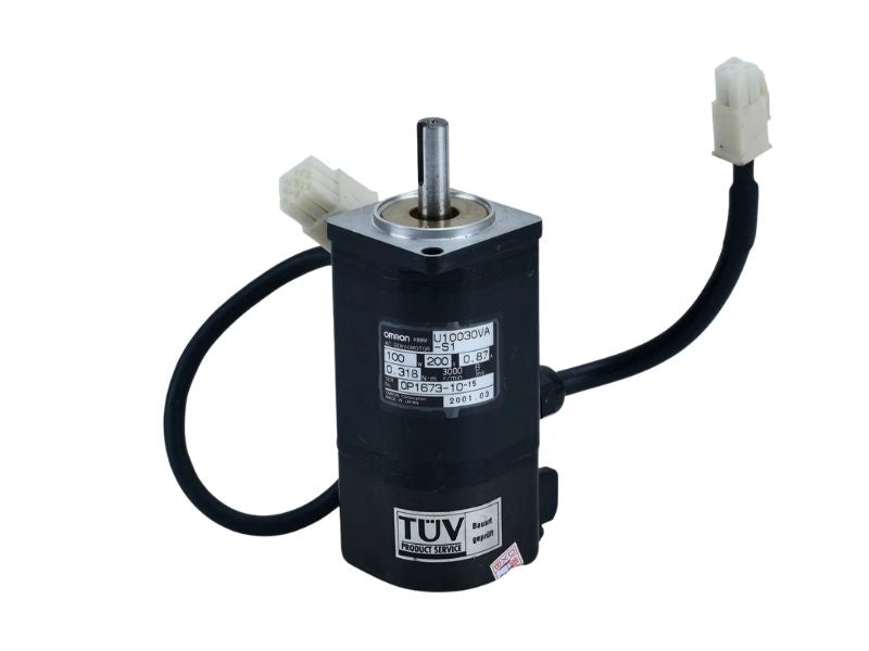 Omron R88M-U10030VA-S1 100W AC Servo Motor 3000RPM Incremental Encoder