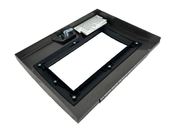 Edwards 4-2ANND EST4 2-Space Bronze Annunciator Door Assembly