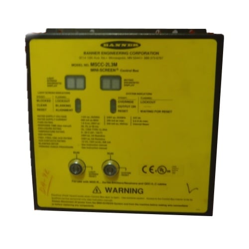 MSCC-2L3M | Banner Safety Control Box