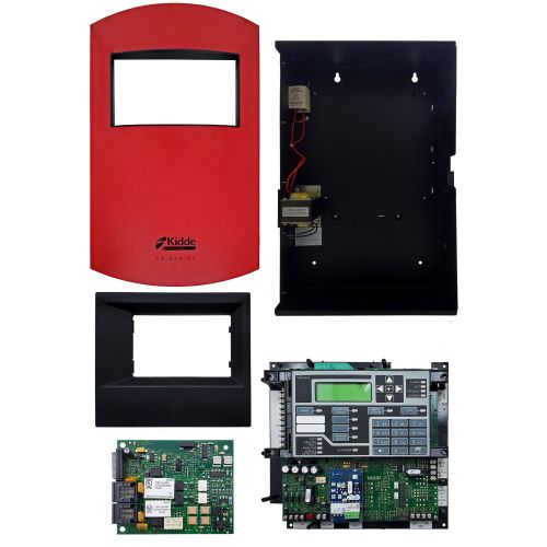 VS1-RD | Kidde 64-Point Intelligent Fire Alarm Control Panel with Dialer (Red Door)