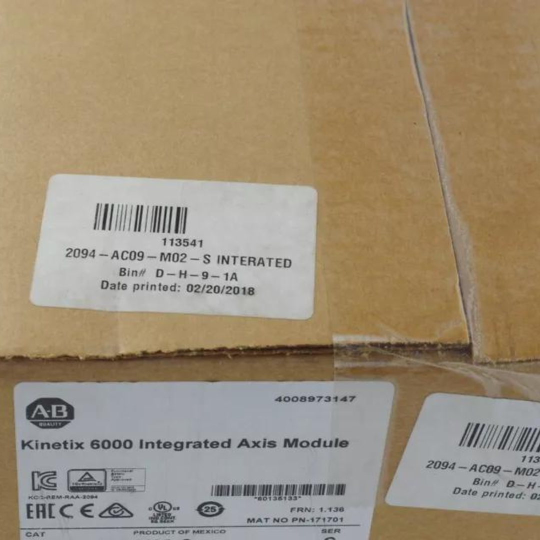 2094-AC09-M02-S | Allen-Bradley Kinetix 6000 Integrated Axis Module 200/230V 6kW