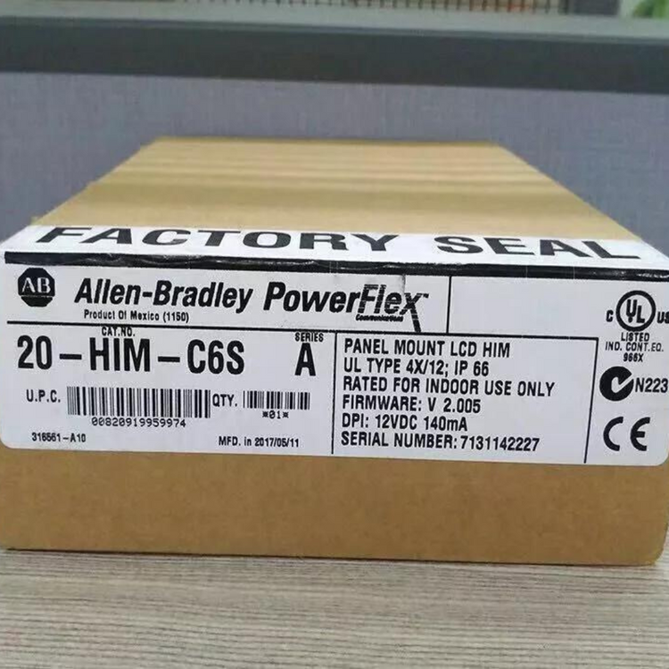 20-HIM-C6S | Allen-Bradley PowerFlex Enhanced HIM, NEMA Type 4X/12