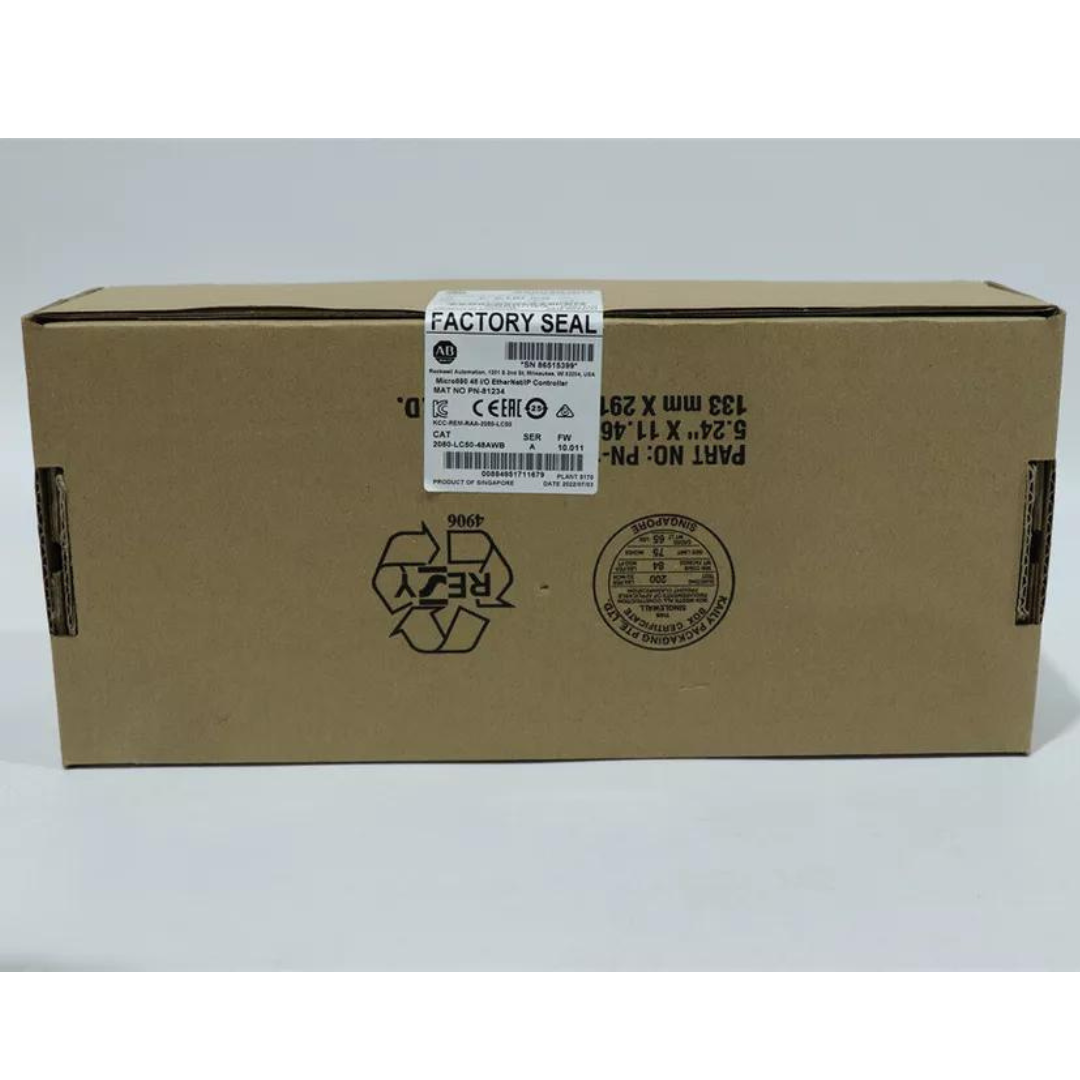 2080-LC50-48AWB | Allen-Bradley Micro850 Controller, 28 AC In, 20 Relay Out