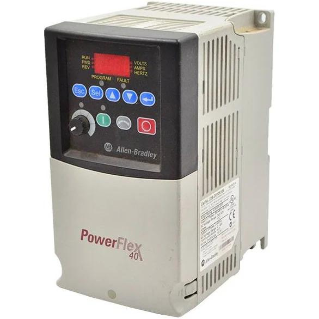 22B-D010N104 | Allen-Bradley PowerFlex 40 AC Drive 480VAC 3PH 10A 4kW 5HP Frame B