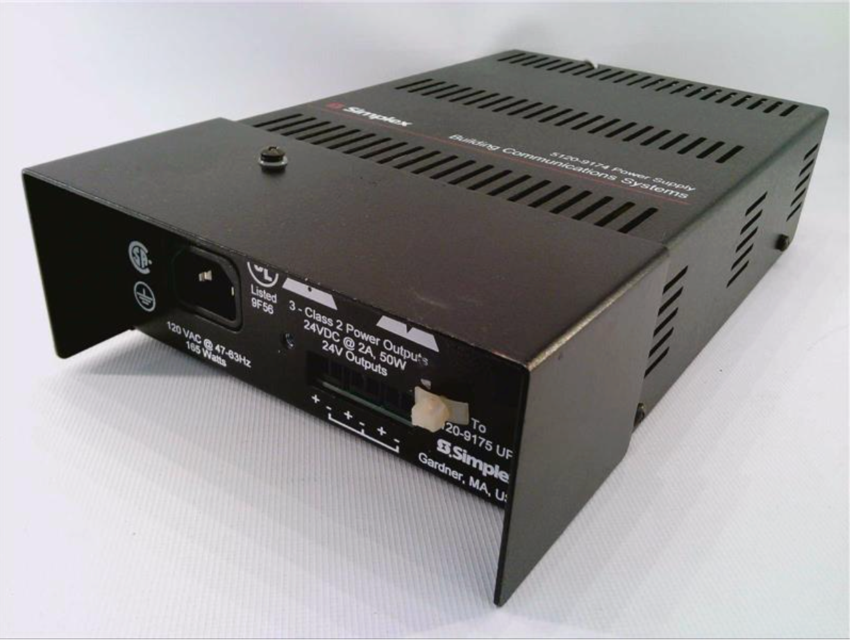 5120-9174 | Simplex 24VDC 6A Regulated Switching Power Supply