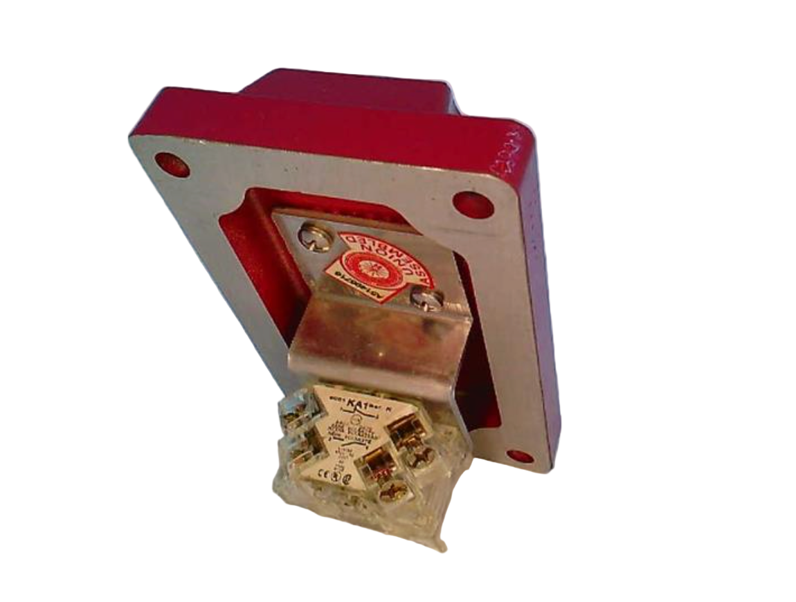 MPEX | Potter Explosion-Proof Manual Pull Station, Red, Class I/II/III Hazardous Area Rated