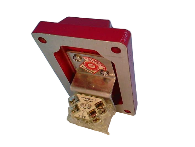 MPEX | Potter Explosion-Proof Manual Pull Station, Red, Class I/II/III Hazardous Area Rated