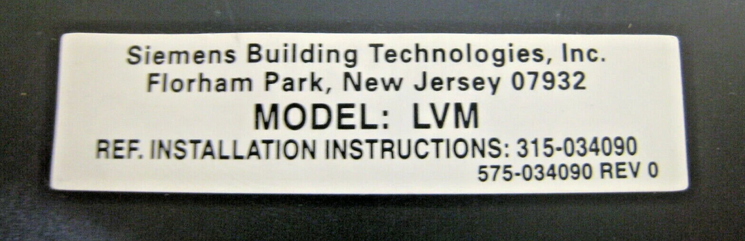 LVM | Siemens FireFinder XLSV Live Voice Module with Microphone and LED Indicators