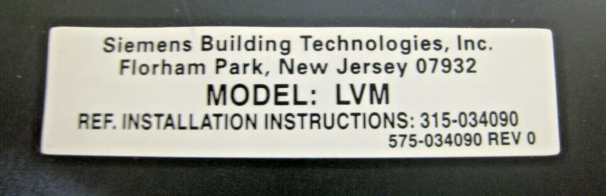 LVM | Siemens FireFinder XLSV Live Voice Module with Microphone and LED Indicators