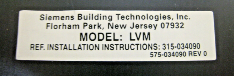 LVM | Siemens FireFinder XLSV Live Voice Module with Microphone and LED Indicators