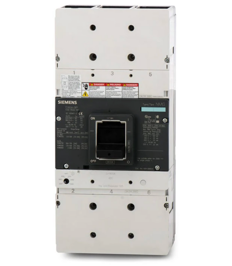 NMX3B800 | Siemens 800A 3-Pole 600VAC Thermal Magnetic Molded Case Circuit Breaker