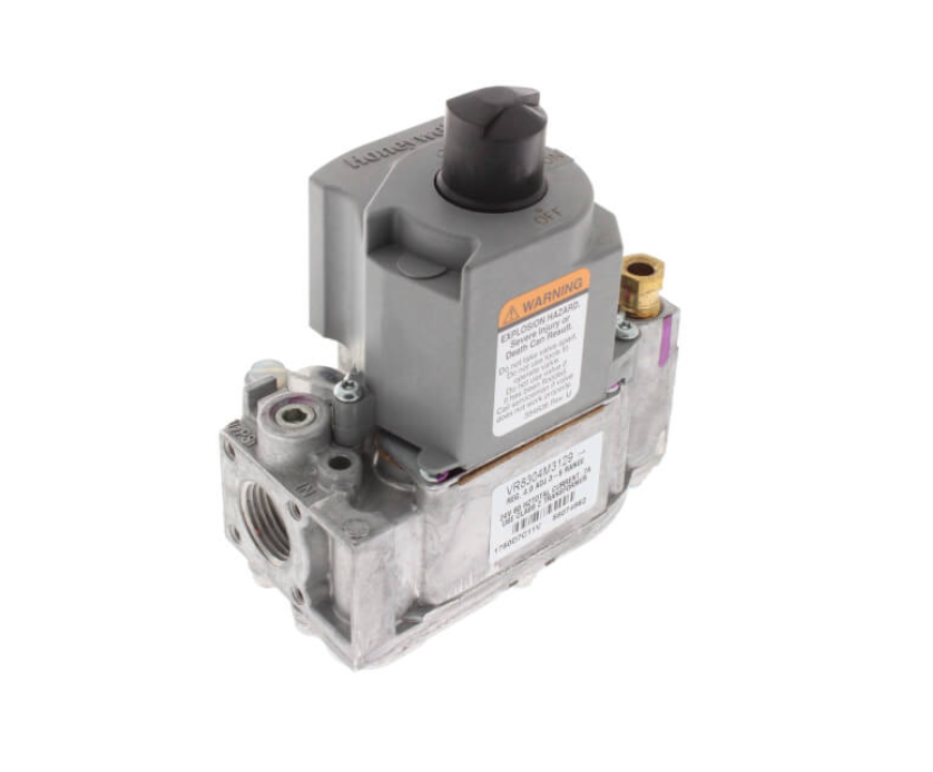 R0385100 | Laars 24 V Natural Gas Valve 4″W.C., ½″×¾″, Spark Ignition