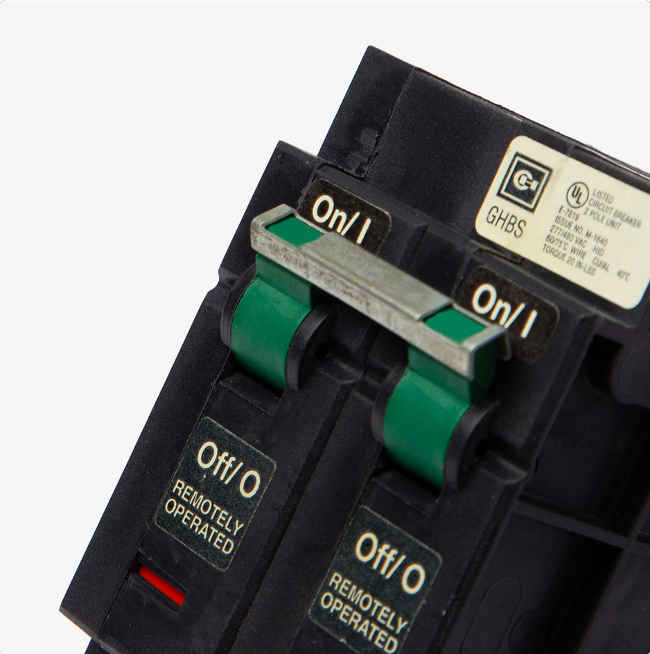 GHQRSP2030 | Eaton 2-Pole 30A 480V Molded Case Circuit Breaker, 14kAIC Thermal Magnetic