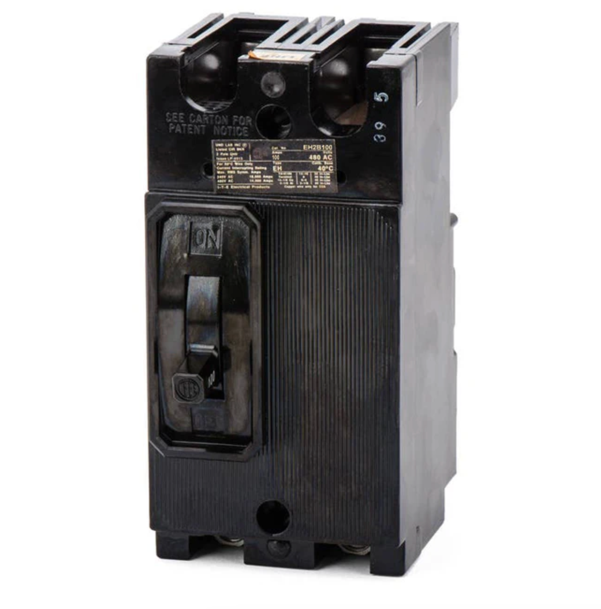 EH2B100 | Siemens 100A 2-Pole 480VAC Molded Case Circuit Breaker