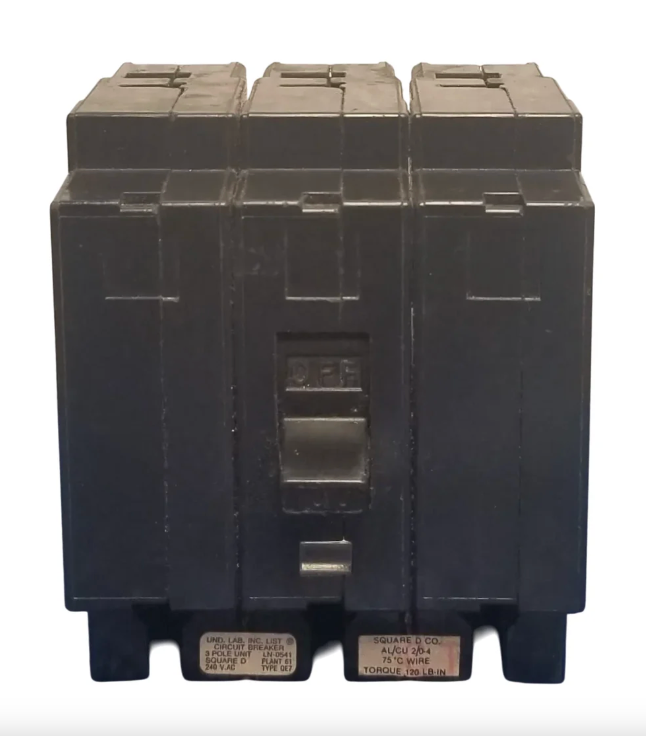 QE2100VH | Square D 100A 2-Pole 240V QE Series Molded Case Circuit Breaker