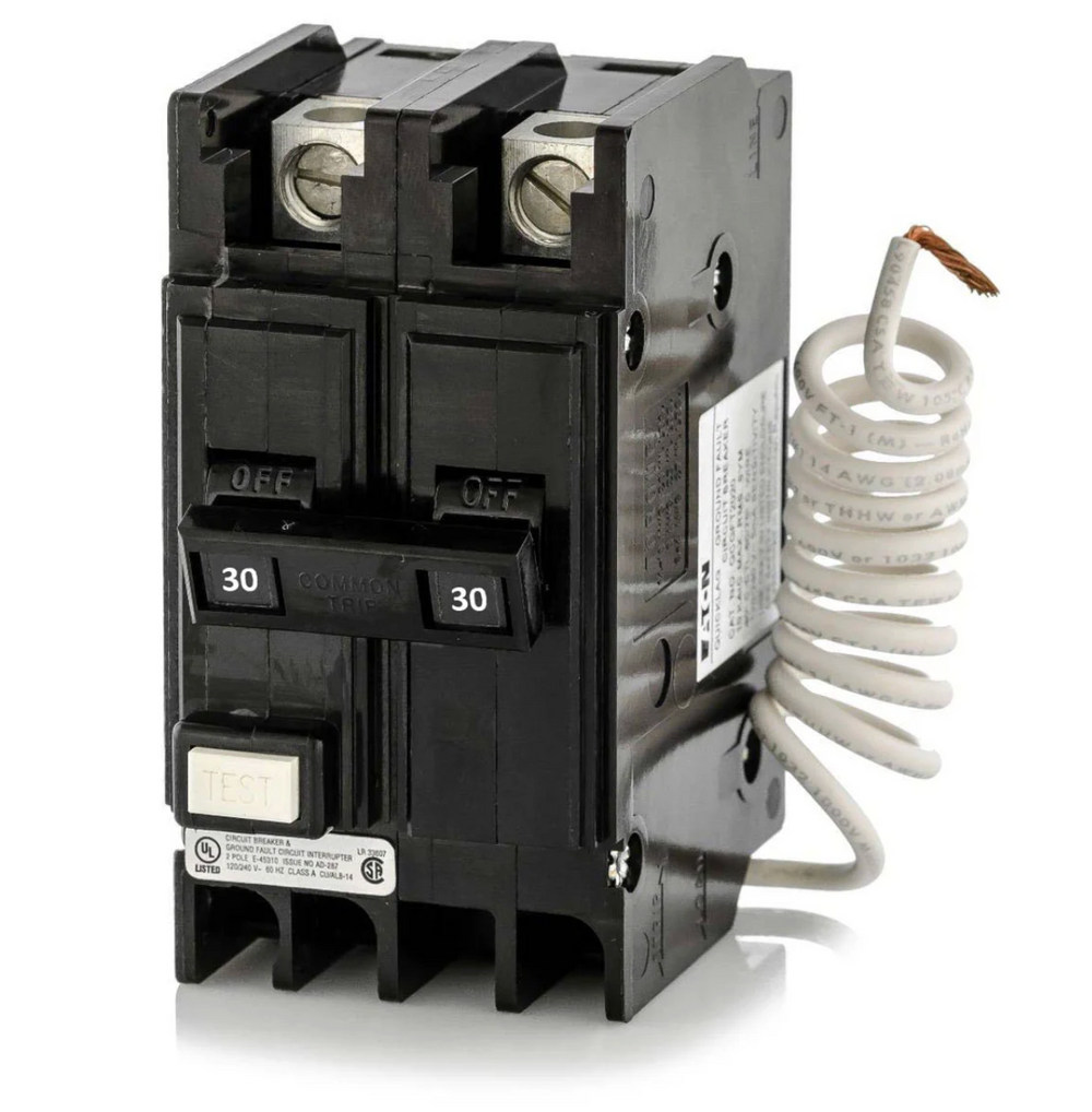 QCGF2030 | Eaton Quicklag 30A 2-Pole 120/240V GFCI Molded Case Circuit Breaker