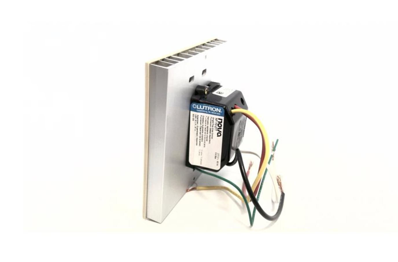 NF-10-277-IV | Lutron Nova Slide Fluorescent Dimmer 277VAC 1000W Ivory