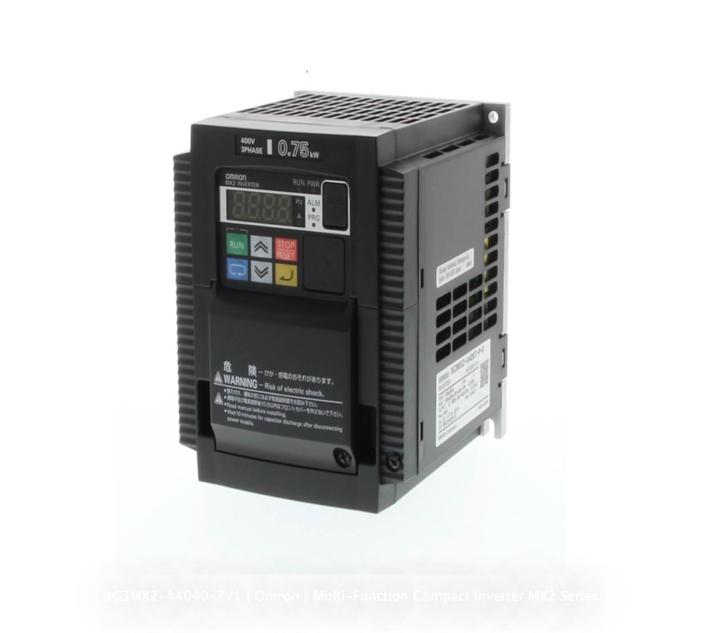 3G3MX2-A4040-ZV1 | Omron MX2 Series 40 kW 400 V AC Inverter Drive