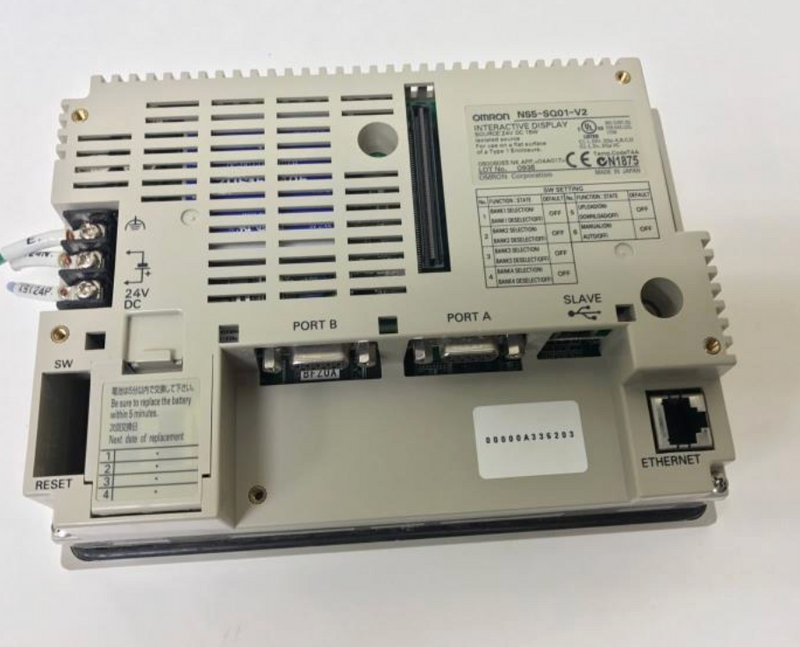NS5-SQ01-V2 | Omron NS Series 5.7-Inch Color Operator Interface with Ethernet