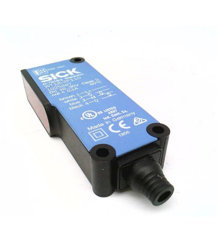 WT18-3P110 | SICK W18-3 Photoelectric Sensor, PNP, 10–30 VDC, 700 Hz