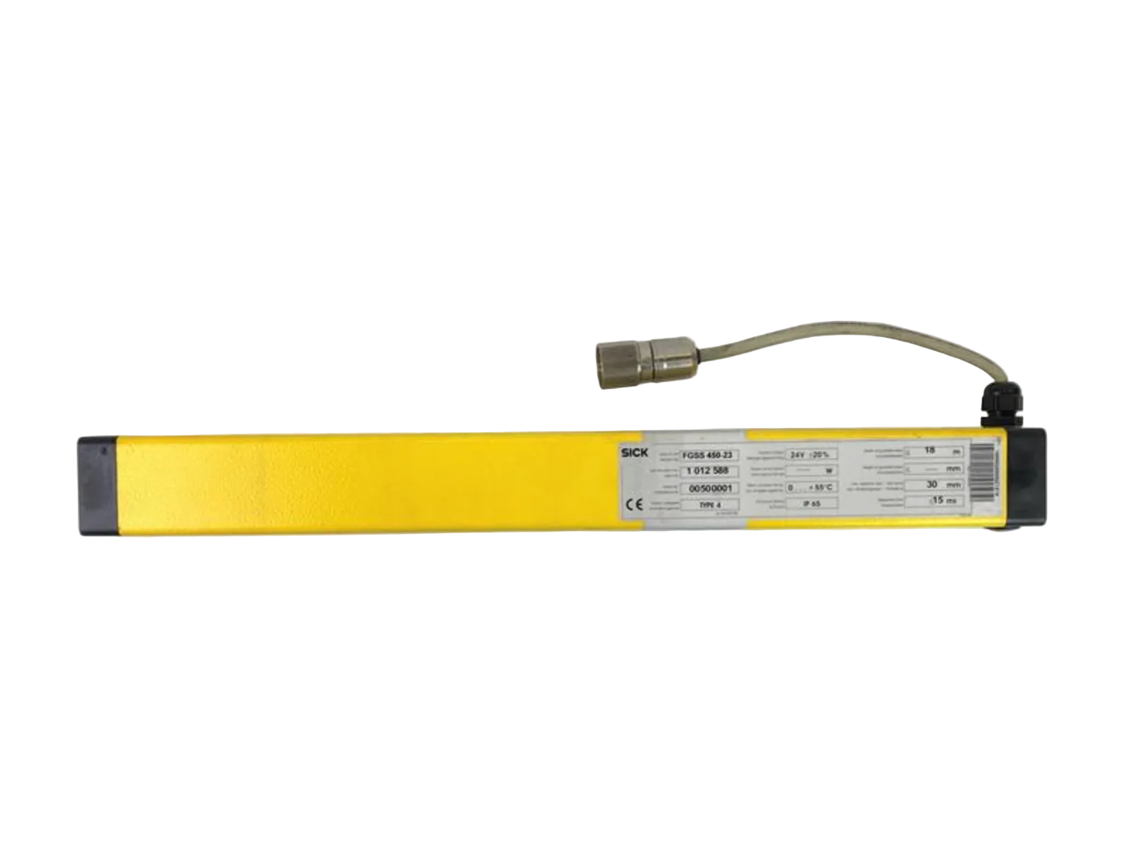 FGS-S450-23 | SICK Type 4 Safety Light Curtain Sender, 482 mm Height, 30 mm Resolution