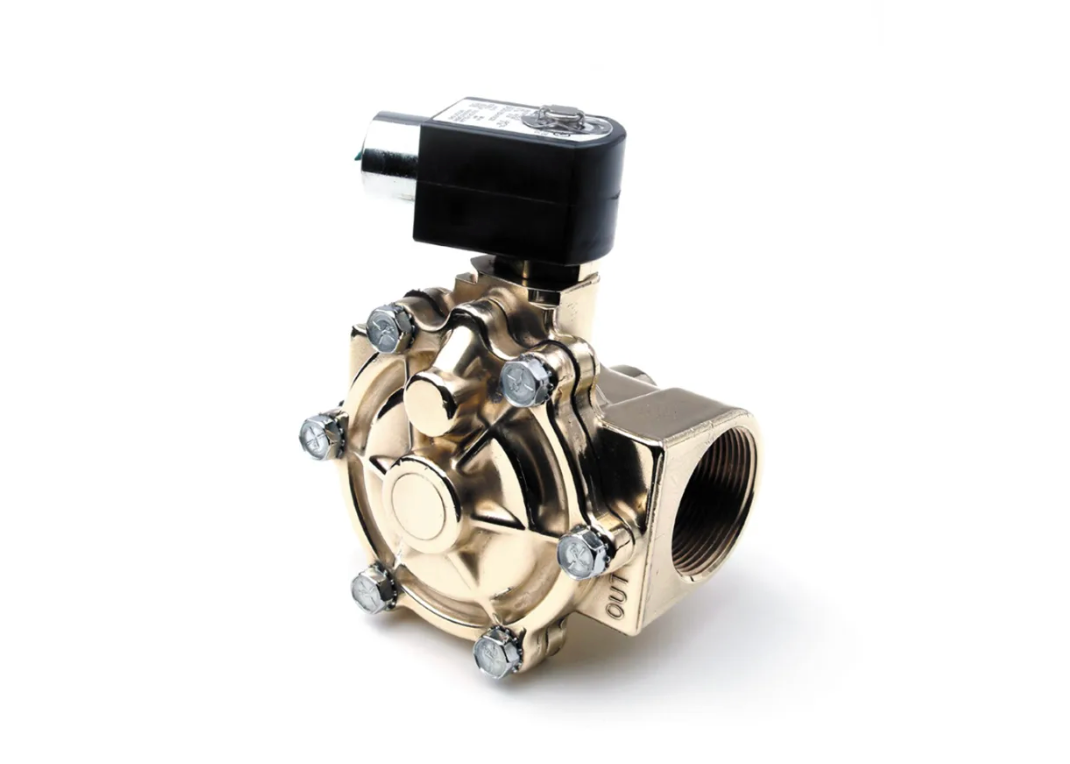 24F24C2180AAF4C05M | Parker Gold Ring Series 2-Way Normally Closed Solenoid Valve 1-1/2 NPT 120VAC