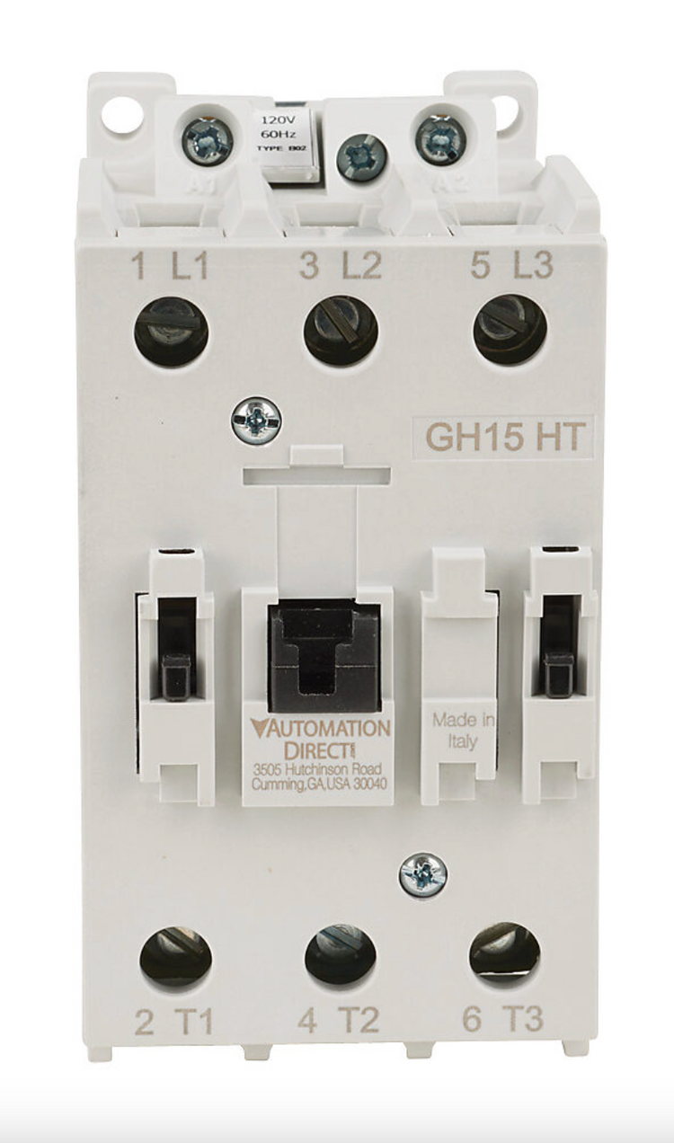 GH15HT-3-00A | Automation Direct GH15 50A 3-Pole IEC Magnetic Contactor