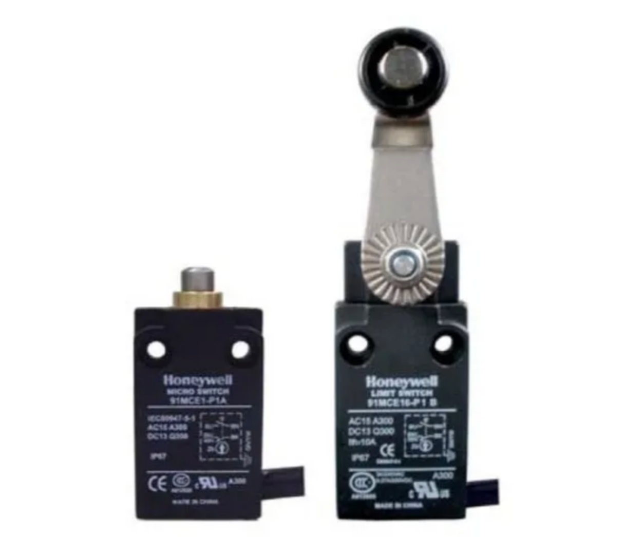 91MCE3-P3B | Honeywell Cross Roller Plunger Limit Switch 1NO/1NC 3m Cable