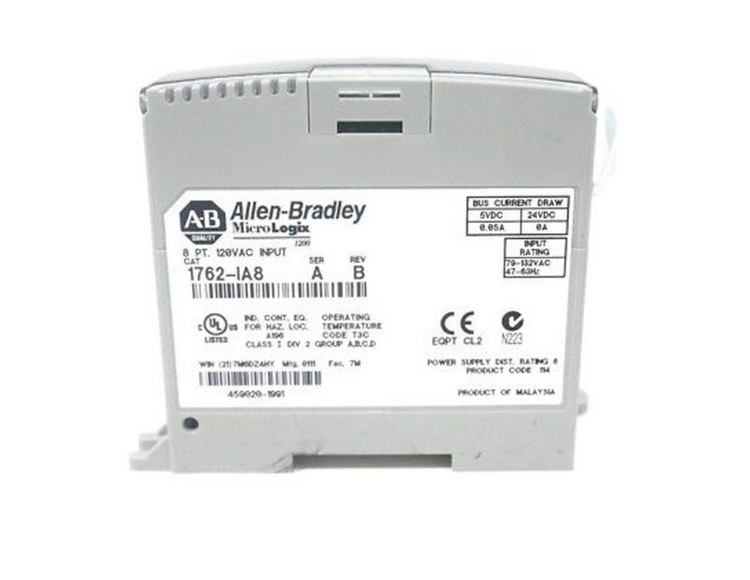 1762-IA8 | Allen-Bradley MicroLogix 8-Point 120V AC Input Module